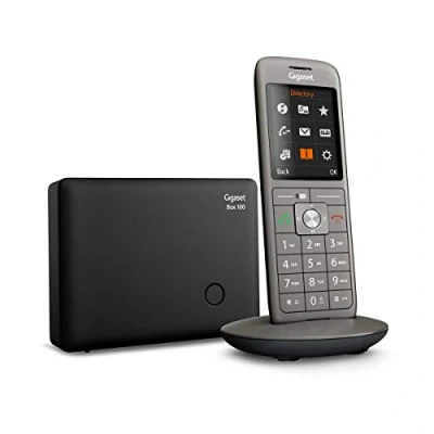 Afbeelding van Gigaset CL660 Analog/DECT telephone Nummerherkenning Grijs Niet geschikt voor Nederlandse markt