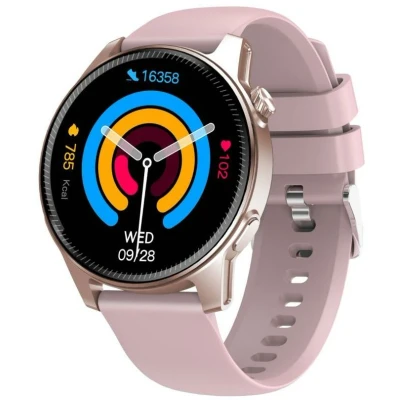 Afbeelding van Denver Smartwatch Android &amp; iOS Volledige Belfunctie Amoled Display Sporthorloge Hartslagmeter SWC392RO