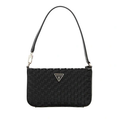 Afbeelding van Guess Pochettes Twiller Mini Top Zip Shoulder in zwart