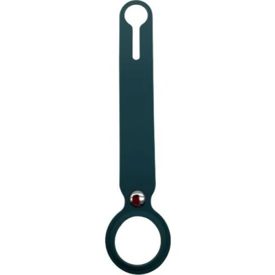 Afbeelding van Case2go Hoesje geschikt voor Apple Airtag Sleutelhanger Hanger Donker Groen