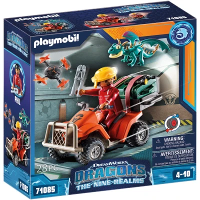 Afbeelding van Playmobil How To Train Your Dragon Dragons: The Nine Realms Icaris Quad with Phil