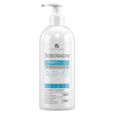 Afbeelding van Seboradin Conditioner Spoeling Intensief Hydraterend Voor Alle Haartypes Droog Haar Verbeterde Elasticiteit Glans Aloe Vera Plantaardige Glycerine Hydro Ballance 400 ml