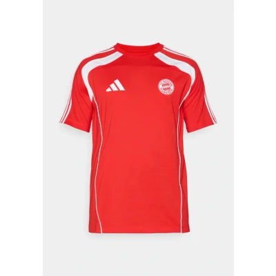 Afbeelding van adidas Performance FCB TEE Tshirt print, Heren, Maat: Small, Red/white