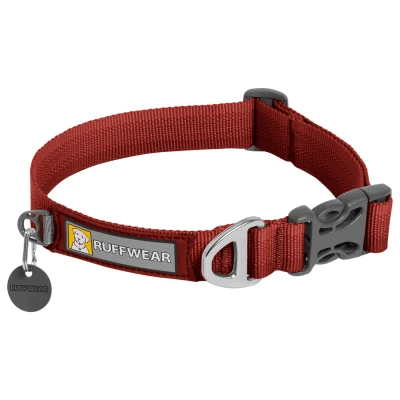 Afbeelding van Ruffwear Front Range Collar Red Clay Rood Hondenhalsband 51 66 cm