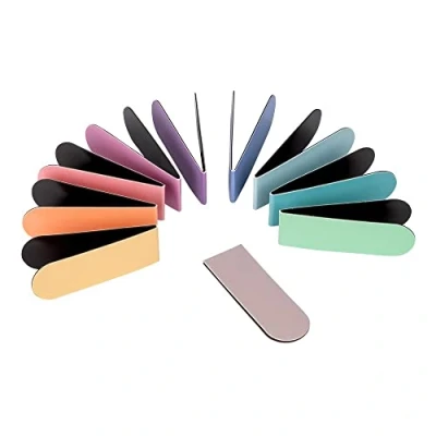 Afbeelding van Ideen mit Herz Bladwijzerclips magnetisch 2 cm breed 6 lang kleurrijk 10 stuks