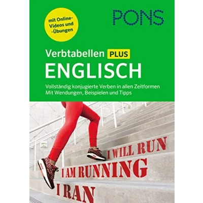 Afbeelding van PONS Verbtabellen Plus Englisch: Vollständig konjugierte Verben in allen Zeitformen Mit Wendungen, Beispielen und Tipps