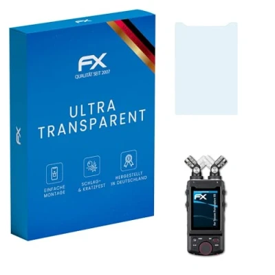Afbeelding van atFoliX Schermbeschermer compatibel met Tascam Portacapture X8 Beschermfolie, ultra helder FX Schermfolie (3X)