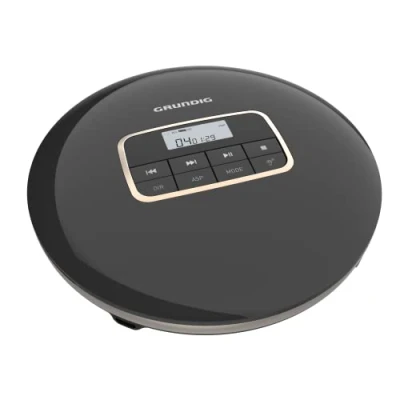 Afbeelding van Grundig GCDP 8500, draagbare cd speler, zwart/zilver