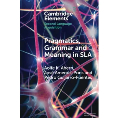 Afbeelding van Pragmatics, Grammar and Meaning in SLA
