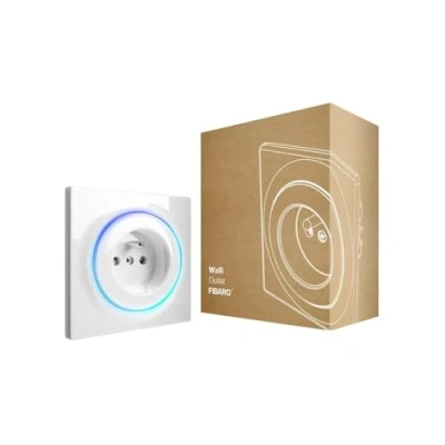 Afbeelding van FIBARO Walli Outlet Wit Type E Versie voor België Z Wave Plus