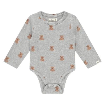 Afbeelding van A Tiny Story romper grijs/bruin