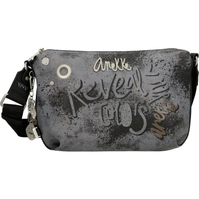 Afbeelding van Anekke Schoudertas Core Crust Medium Crossbody Bag Multicolor Blauwgrijs