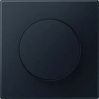 Afbeelding van Jung afdekking draaidimmer ls range mat zwart ls1740swm