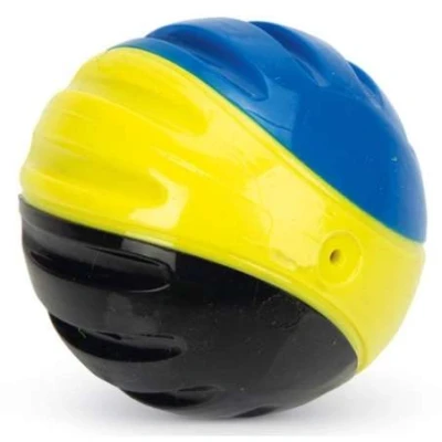 Afbeelding van Beeztees Fetch TPR Bal 2st Blauw/Geel/Zwart 6,3cm