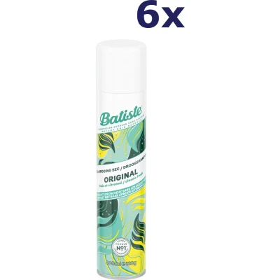 Afbeelding van 6x Batiste Droogshampoo Original 200 ml
