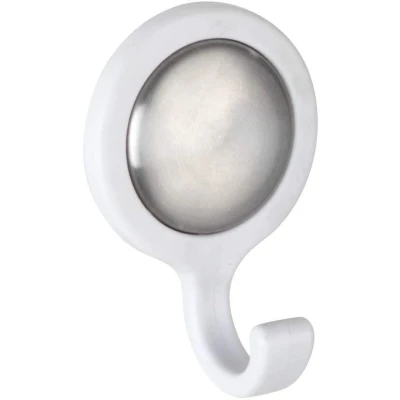 Afbeelding van Wenko Wandhakenset Osilo 6 Cm Wit 2 Stuks