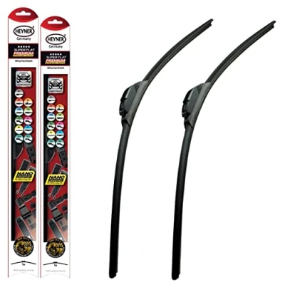 Afbeelding van Accord Modellen 2008 tot 2019 Heyner Duitsland Super Flat Ruitenwissers Vervangende Set 24&#039;&#039;22&#039;&#039; HSF2422H
