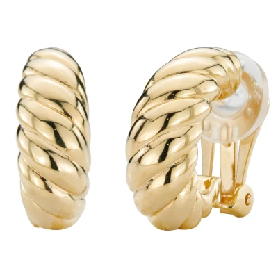 Afbeelding van Traveller Clip Oorbellen Oorclips Dames Goudkleurig Verguld 157516