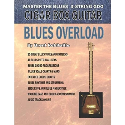Afbeelding van Cigar Box Guitar Blues Overload: Complete Method for 3 String