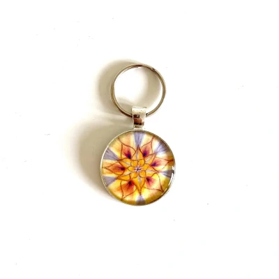 Afbeelding van Lysel Handmade Sleutelhanger Mandala Stralen