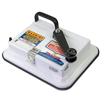 Afbeelding van OCB 16971 Top o Matic sigarettenmachine, chroom, wit, 17 x 8 cm