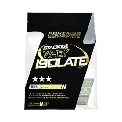 Afbeelding van Whey Isolate Stacker 7 Efedra vrij 50gr Vanille 750gr