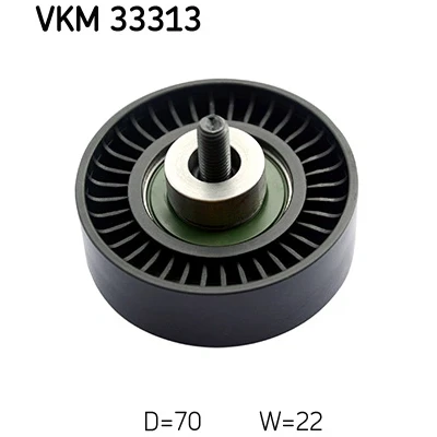 Afbeelding van Skf Geleiderol (poly) V riem VKM 33313