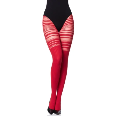 Afbeelding van Merry Style Dames Panty 60 DEN Polyamide Microvezel MS GB 252 Rood XL