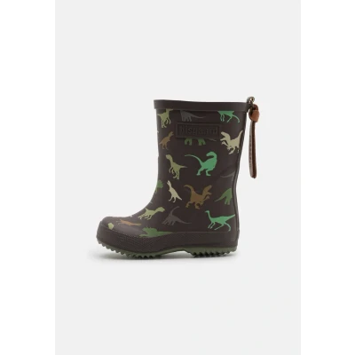 Afbeelding van Bisgaard Basic BOOT Unisex Regenlaarzen voor kinderen, Maat: 36, Brown dino Natuurrubber