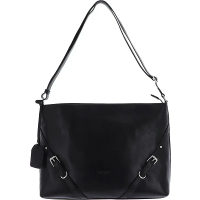 Afbeelding van PICARD Leren Schoudertas Felicita Crossbody Bag Black Zwart