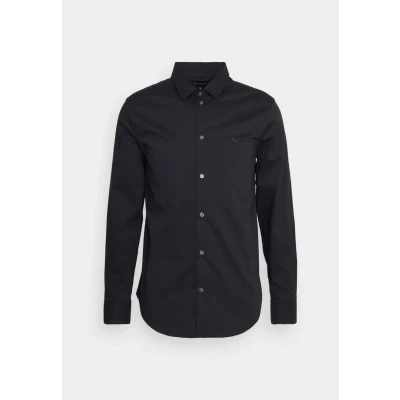 Afbeelding van Emporio Armani Zakelijk overhemd, Heren, Maat: XS, Blu navy