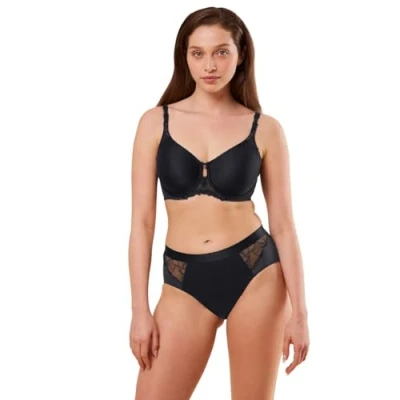 Afbeelding van Triumph Wild Azalea Florale W01 Black, zwart, 70C