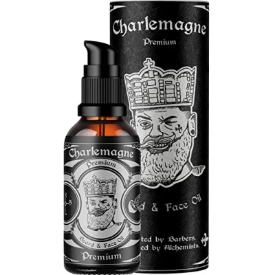 Afbeelding van Charlemagne Baardolie 30ml Tabak Vanille Geur 100% Vegan Baardverzorging Heren Made in Germany natuurlijke verzorging Beard Oil Tobacco / Vanilla Beardcare for Men
