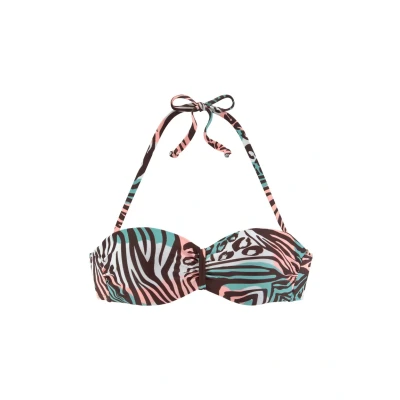 Afbeelding van Venice Beach Bikinitop, Dames, Maat: 34xB, Türkis bedruckt