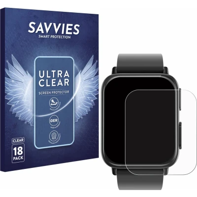 Afbeelding van Savvies Screenprotector voor Kardena Care Plus 2 Folie Beschermfolie transparant (18 Stuks)