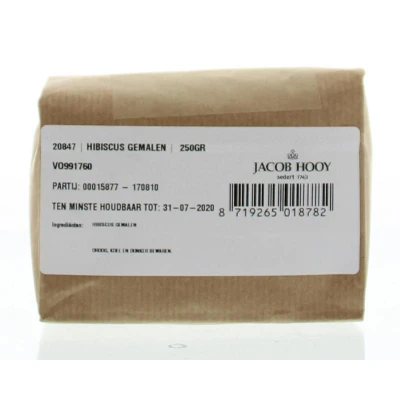 Afbeelding van Jacob Hooy Hibiscus Gemalen 250GR