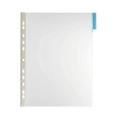Afbeelding van 5x Durable Zichtpaneel A4 staand blauw