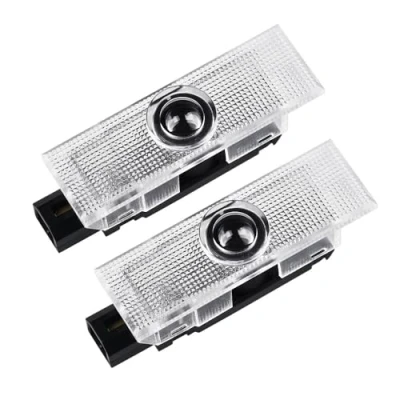 Afbeelding van 2 teiliges Türlichter Logo for Alfa Romeo Giulia Mito Stelvio Brera 147 156 159 GT, Auto Seitentürlicht LED Willkommens Geist Schatten Projektorlichter (05)