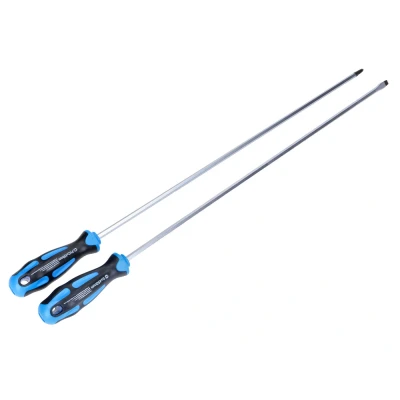 Afbeelding van BGS 74538 schroevendraaierset extra lang sleuf, kruiskop PH 2 delig