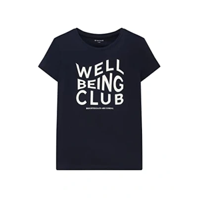 Afbeelding van TOM TAILOR Meisjes T shirt 1035117, 10668 Sky Captain Blue, 140