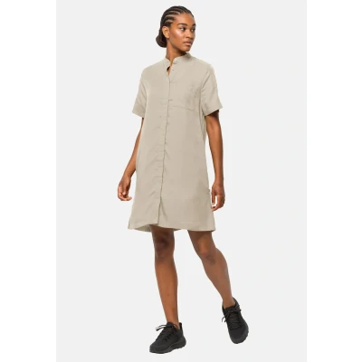 Afbeelding van Jack Wolfskin Mojave Jurken, Dames, Maat: Small, White pepper