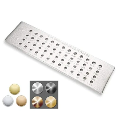 Afbeelding van Draad Plaat, 52 Circulaire Tungsten Making Tools,Sieraden Carbide Sieraden Mold Zilveren Metalen