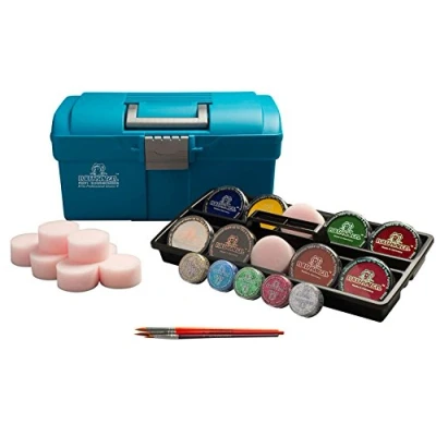 Afbeelding van Eulenspiegel 299555 Make upkoffer voor buiten, carnaval, themafeest, Halloween