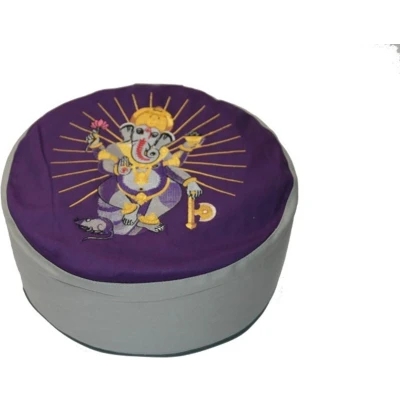 Afbeelding van YogaStyles Meditatiekussen Symbolic Ganesha Paars