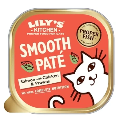 Afbeelding van Lily&#039;s Kitchen Cat Smooth Pate Salmon &amp; Chicken 19X85 GR