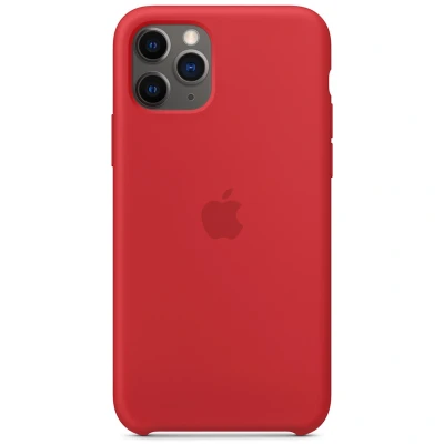 Afbeelding van Apple origineel silicone case iPhone 11 Pro rood MWYH2ZM/A