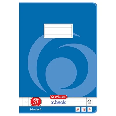Afbeelding van Herlitz 3323706 schoolschrift A4 (liniatuur 38) 16 vellen, 10 stuks per verpakking