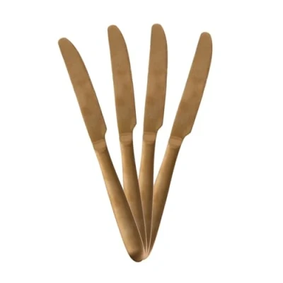 Afbeelding van Home Deco Factory Bestekset Tableware Collection 16 delig koper RVS 4 personen