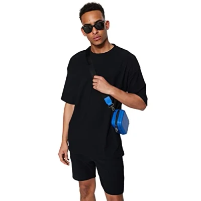 Afbeelding van Trendyol T Shirt Zwart Oversize, Zwart, M, M