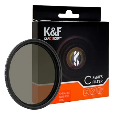 Afbeelding van K&amp;F Concept Nano K 43mm ND2 400 Variabel Filter (1 9 stops) Optisch Glas met 18 lagen Coating 3Pcs Microvezel Schoonmaakdoekje